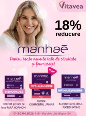 Promotie cu 18% reducere la Vitavea Manhae