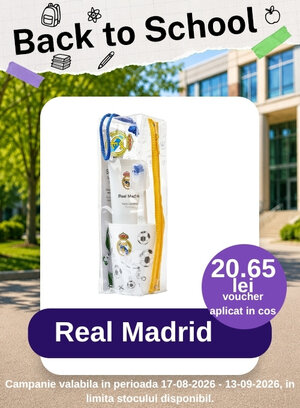 Promotie cu 20.65 lei reducere la Real Madrid