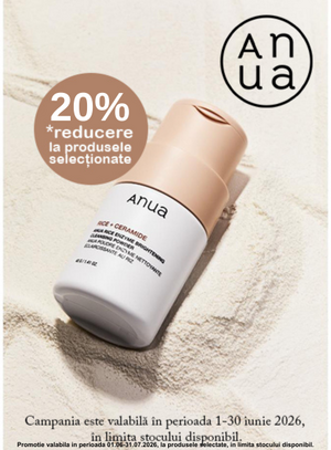 Promotie cu 20% reducere la Anua