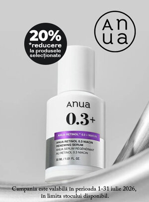 Promotie cu 20% reducere la Anua