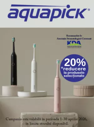 Promotie cu 20% reducere la Aquapick