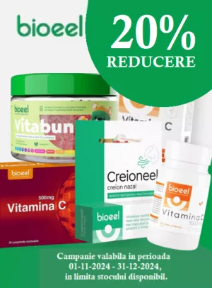 Promotie cu 20% reducere la Bioeel