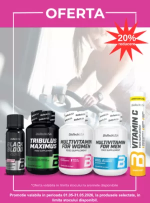 Promotie cu 20% reducere la Biotechusa