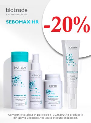 Promotie cu 20% reducere la Biotrade