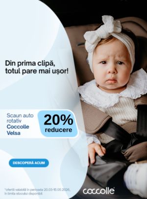 Promotie cu 20% reducere la COCCOLLE Scaun auto Velsa