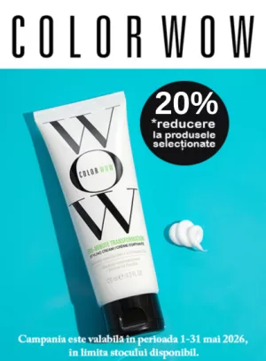Promotie cu 20% reducere la Color Wow