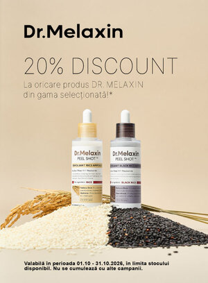 Promotie cu 20% reducere la Dr. Melaxin