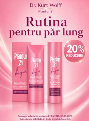 Promotie cu 20% reducere la Dr Wolff Plantur21