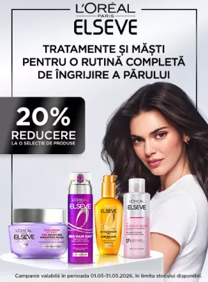 Promotie cu 20% reducere la Elseve