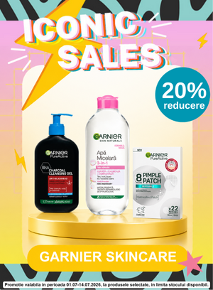 Promotie cu 20% reducere la Garnier Skincare - Iconic Sales