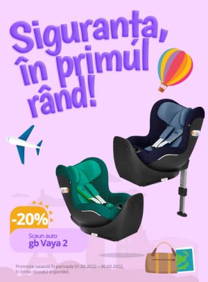 Promotie cu 20% reducere la GB Vaya
