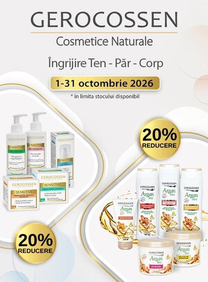 Promotie cu 20% reducere la Gerocossen