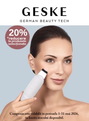 Promotie cu 20% reducere la Geske