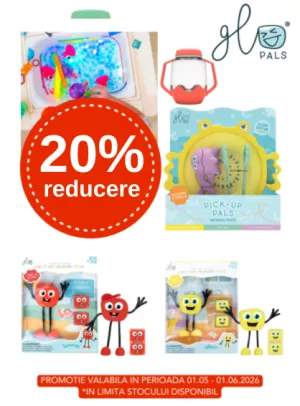 Promotie cu 20% reducere la Glo Pals