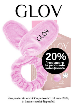 Promotie cu 20% reducere la Glov