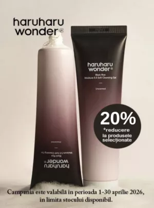 Promotie cu 20% reducere la Haruharu Wonder