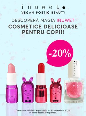 Promotie cu 20% reducere la Inuwet