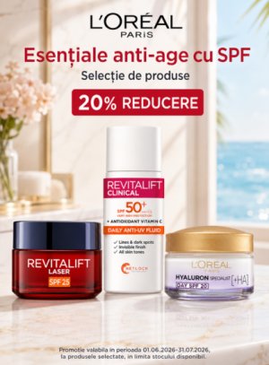 Promotie cu 20% reducere la L'Oreal Skincare
