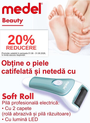 Promotie cu 20% reducere la Medel