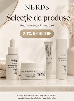 Promotie cu 20% reducere la Nerds