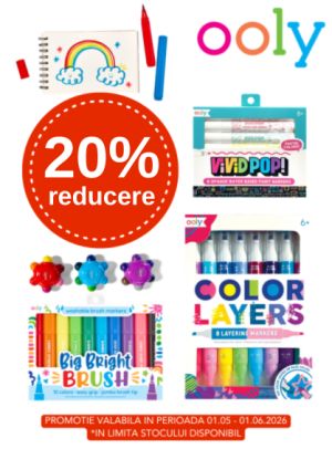 Promotie cu 20% reducere la Ooly