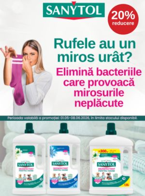 Promotie cu 20% reducere la Sanytol
