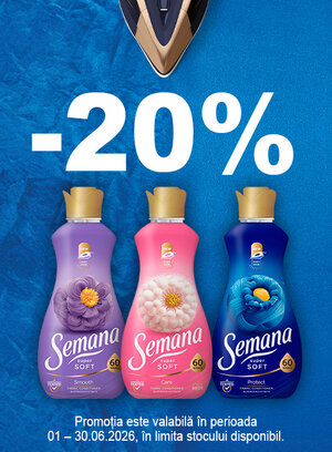 Promotie cu 20% reducere la Semana