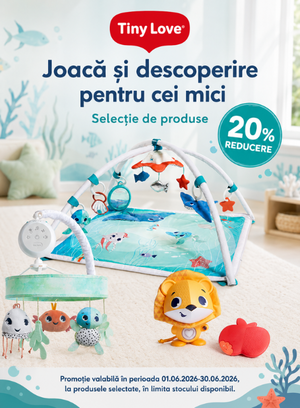 Promotie cu 20% reducere la Tiny Love