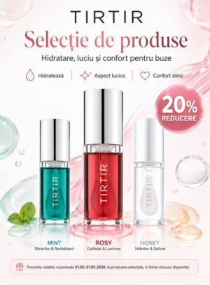 Promotie cu 20% reducere la Tirtir