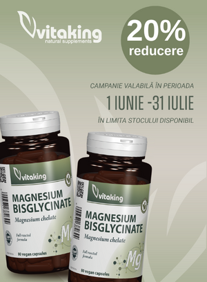 Promotie cu 20% reducere la Vitaking