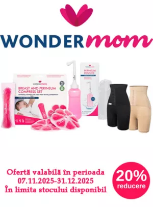 Promotie cu 20% reducere la Wondermom
