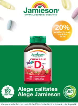 Promotie cu 20% voucher aplicat in cos la Jamieson