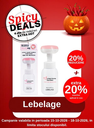 Promotie cu 20% voucher aplicat in cos la Lebelage-Spicy Deals