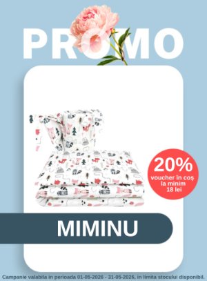 Promotie cu 20% Voucher aplicat in cos la Miminu