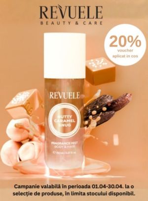 Promotie cu 20% Voucher aplicat in cos la Revuele