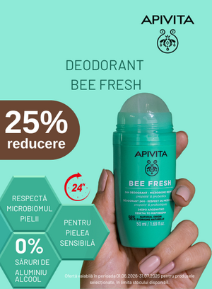 Promotie cu 25% reducere la Apivita