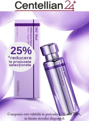 Promotie cu 25% reducere la Centellian24