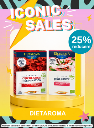 Promotie cu 25% reducere la Dietaroma - Iconic Sales