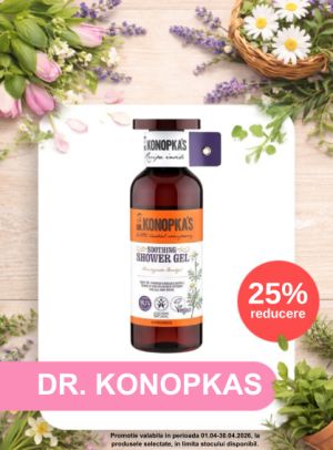 Promotie cu 25% reducere la Dr. Konopka'S