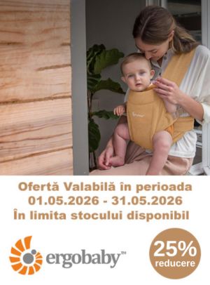 Promotie cu 25% reducere la Ergobaby