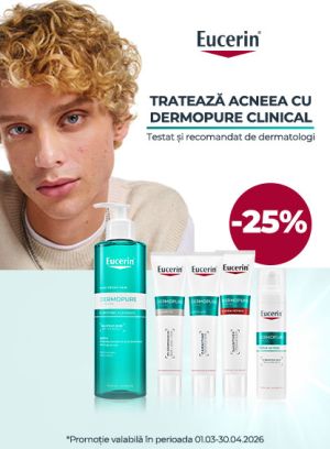 Promotie cu 25% reducere la Eucerin