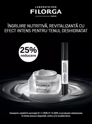 Promotie cu 25% reducere la Filorga