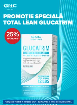 Promotie cu 25% reducere la GNC Glucatrim