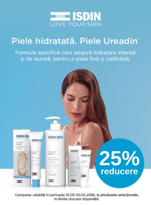 Promotie cu 25% reducere la Isdin