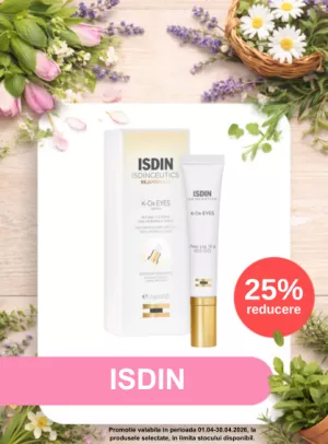 Promotie cu 25% reducere la Isdin