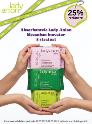 Promotie cu 25% reducere la Lady Anion