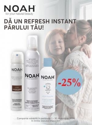 Promotie cu 25% reducere la Noah