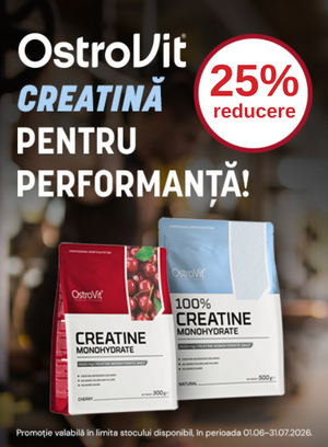 Promotie cu 25% reducere la Ostrovit Creatine