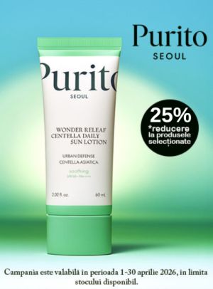 Promotie cu 25% reducere la Purito