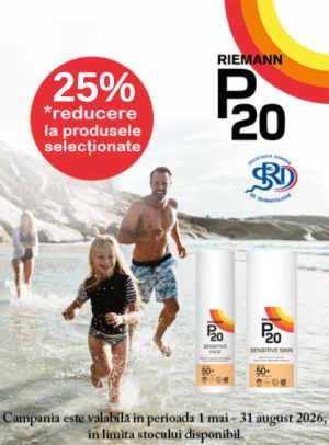 Promotie cu 25% reducere la Riemann P20